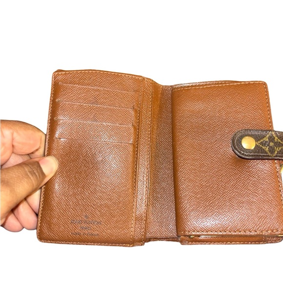 Louis Vuitton Classic Monogram Wallet in Brown and Gold - Picture 5 of 10